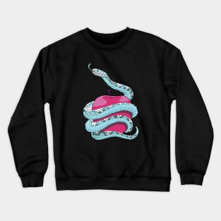 Snake and apple - Temptation Crewneck Sweatshirt